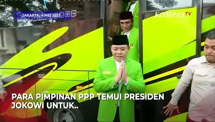 Temui Jokowi di Istana, Elit PPP Sampaikan Keinginan Posisi Cawapres Ganjar