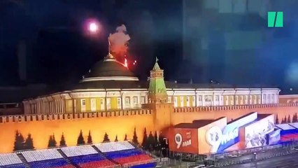 Así ha sido el presunto ataque con drones al Kremlin que Rusia le atribuye a Ucrania