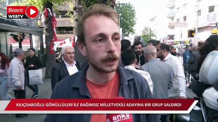 ''17-18 yaşında çocukların, AKP diye bağırarak bir saldırısı oldu''