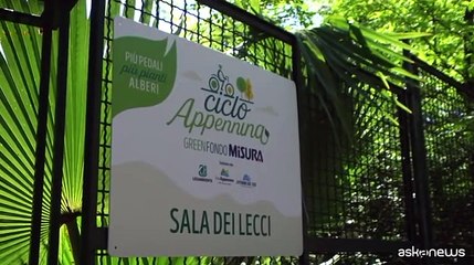 CicloAppennina, in Abruzzo la pedalata per piantare alberi