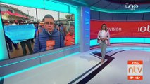 Trufistas bloquean por el reordenamiento vehicular en Santa Cruz de la Sierra