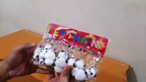Unboxing and Review of Panda Teddy Bear 3 D White Rubber Keychain Key Chain