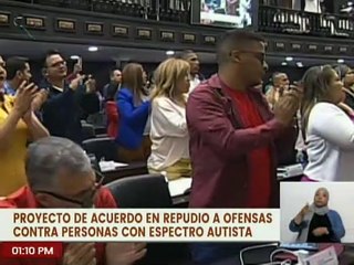 AN aprueba proyecto de acuerdo en repudio a las declaraciones indignantes contra niños con TEA