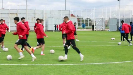 SİVAS - Sivasspor, Ziraat Türkiye Kupası yarı final maçı hazırlıklarına başladı