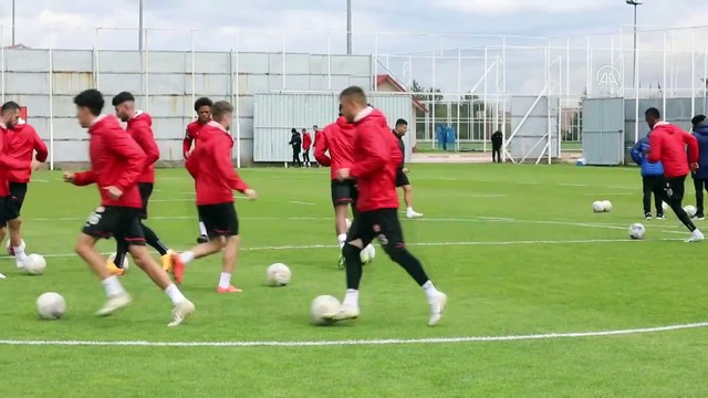 SİVAS - Sivasspor, Ziraat Türkiye Kupası yarı final maçı hazırlıklarına başladı