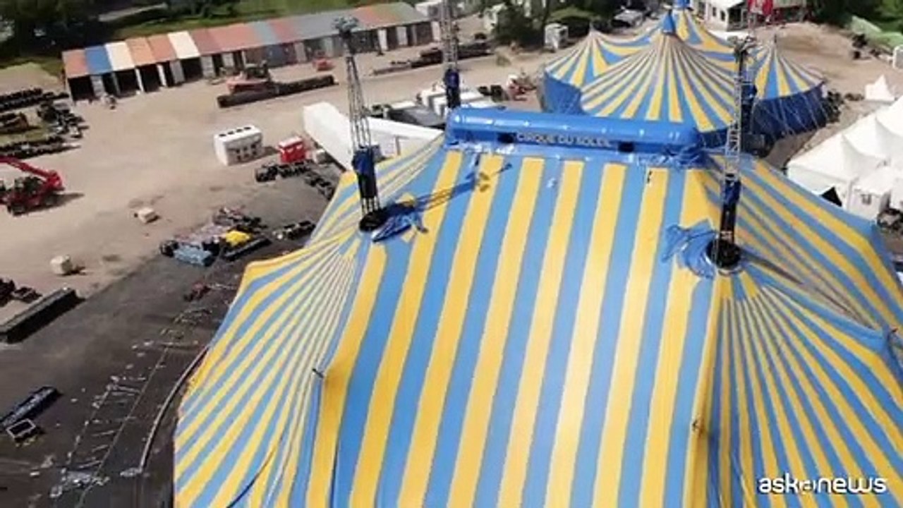 Issato a Milano il Grand Chapiteau del Cirque du Soleil