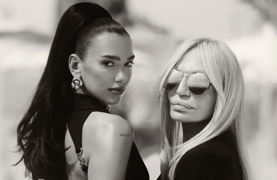 Dua Lipa has collaborated with Donatella Versace on a summer collection