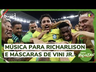 "Richarlison e Vini Júnior são os queridinhos", repórter traz os bastidores da torcida no Catar
