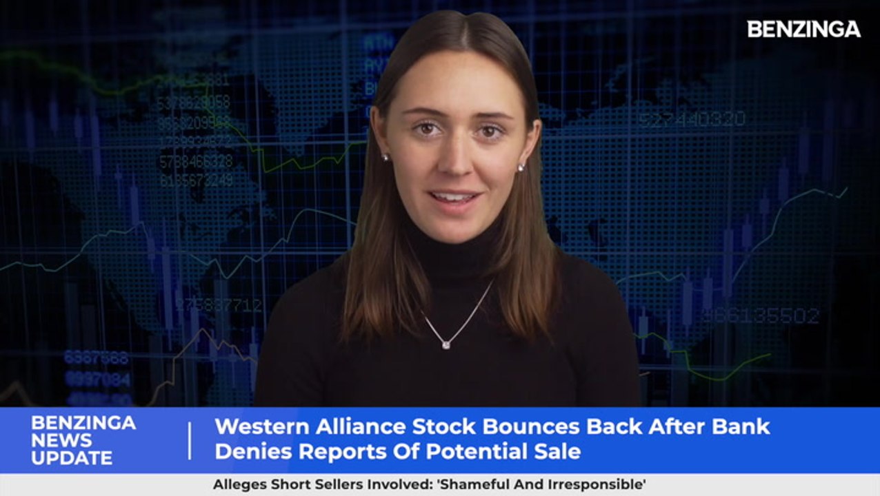 Western Alliance Stock Bounces Back After Bank Denies Reports Of Potential Sale, Alleges Short Sellers Involved: 'Shameful And Irresponsible' - $WAL