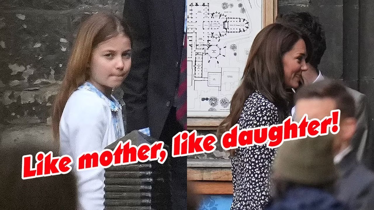 Like mother, like daughter! Princess Charlotte is adorable in floral Rachel Riley dress