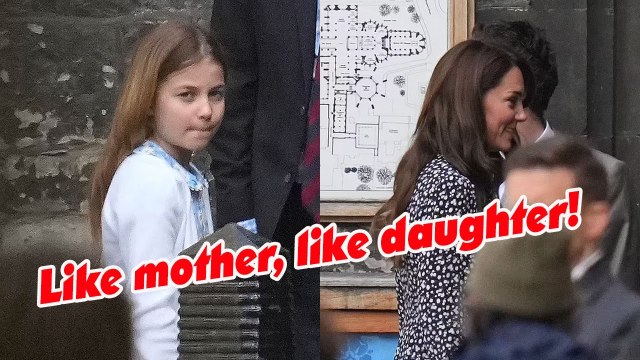 Like mother, like daughter! Princess Charlotte is adorable in floral Rachel Riley dress