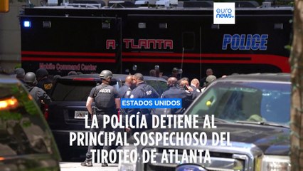 La policía detiene al principal sospechoso del tiroteo de Atlanta de este miércoles