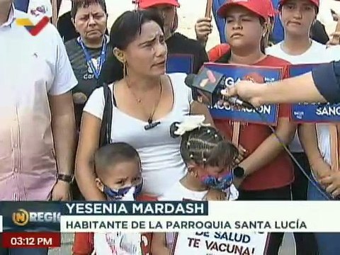 Zulia | Realizan mega jornada de vacunación a habitantes de la parroquia Santa Lucía