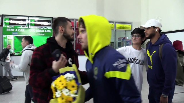 SİVAS - Fenerbahçe kafilesi Sivas'a geldi