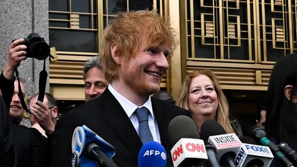 Watch: Ed Sheeran’s statement after Marvin Gaye copyright trial win