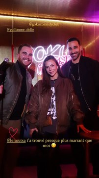 Le 3 mai, Adil Rami et Léna Guillou se sont retrouvés à Paris pour une belle soirée dans un comedy club Adil Rami et Léna Guillou