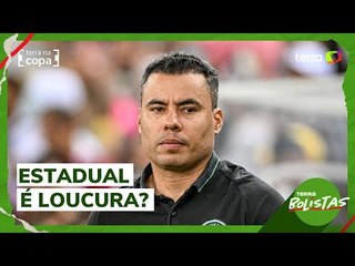 "É uma loucura", afirma Jair Ventura sobre os estaduais