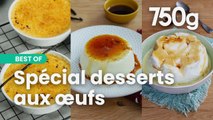 Les 3 meilleurs desserts aux œufs de Chef Damien - 750g