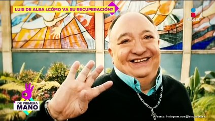 ¡Ya dará función! Luis de Alba se recupera tras fuerte caída