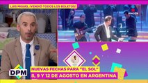 ¡Se agotan boletos de Luis Miguel en Chile y Argentina!