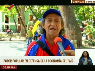 Caraqueños apoyan medidas económicas tomadas por el Gobierno Nacional para proteger al pueblo
