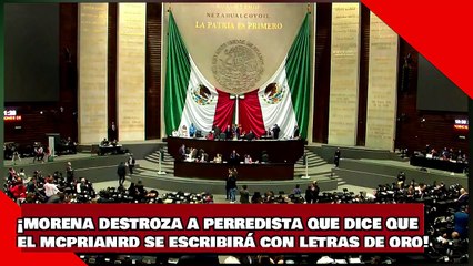 ¡VEAN! ¡Diputada de morena destroza a perredista que dice que el mcprianrd se escribirá con letras de oro!