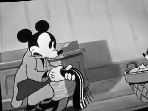 Mickey Mouse Sound Cartoons (1934) - Mickey Plays Papa