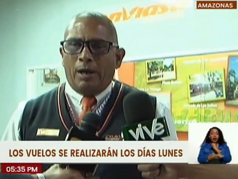 Amazonas | Se reactivan los vuelos semanales entre Maiquetía y Puerto Ayacucho
