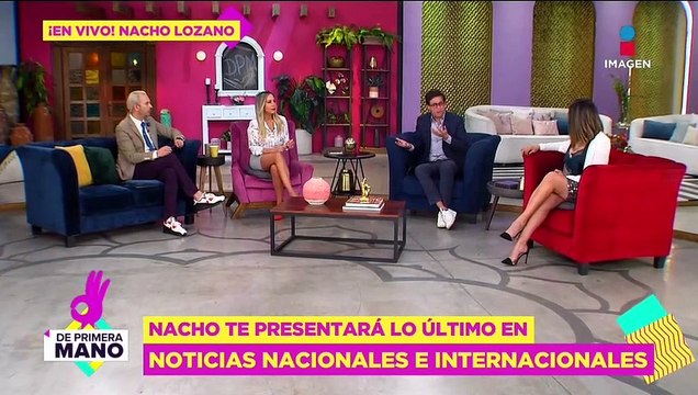 EN VIVO Nacho Lozano nos cuenta todo sobre su regreso a Imagen Televisión