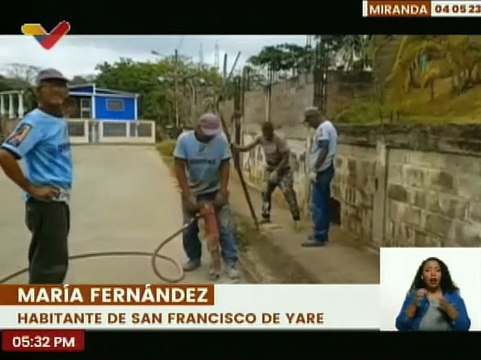 Miranda | Más de 20 familias fueron beneficiadas con la instalación de tubería de aguas blancas