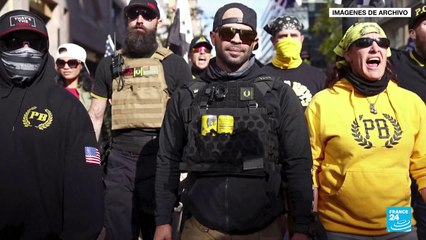 EE. UU.: cuatro miembros del grupo extremista Proud Boys condenados por conspiración