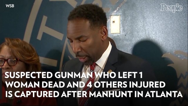 Suspected Gunman Who Left 1 Woman Dead and 4 Others Injured is Captured After Manhunt in Atlanta