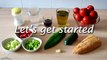 How to Make Gazpacho - Easy Spanish Cold Soup with Vegetables Recipe