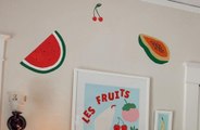 Ireland Baldwin will raise her first child in fruit-themed nursery