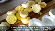 Tuna-Stuffed Eggs - Easy Hard-Boiled Egg Appetizer Recipe