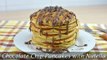 Chocolate Chip Pancakes with Nutella - How to Make Chocolate Chip & Nutella American Pancakes