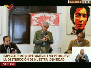 CNH promueve el pensamiento antiimperialista con la ponencia ''La Otra Mirada''