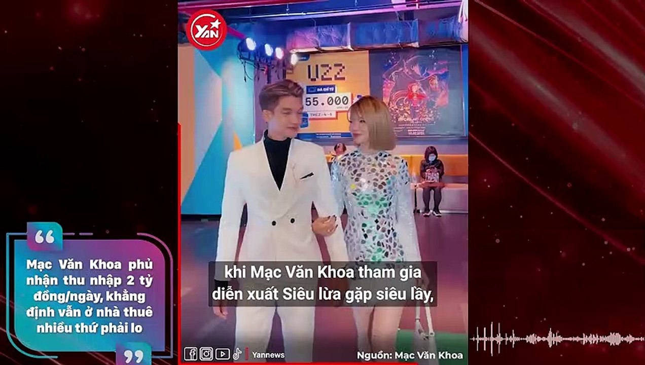 Mạc Văn Khoa phủ nhận thu nhập 2 tỷ đồng/ngày, khẳng định vẫn ở nhà thuê nhiều thứ phải lo