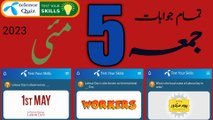 Labour Day is observed on | How many Labour courts are there in Pakistan? | 5 May 23 My Telenor Quiz
