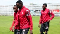 SİVAS - Sivasspor, Ümraniyespor maçının hazırlıklarına başladı