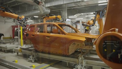 Automatic surface inspection and rework in the paint shop, BMW Group plant Regensburg - Sanding
