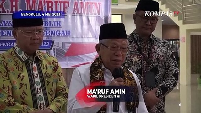 Pesan Wapres Ma'ruf Amin Pasca Insiden Penembakan Kantor MUI Pusat Jakarta