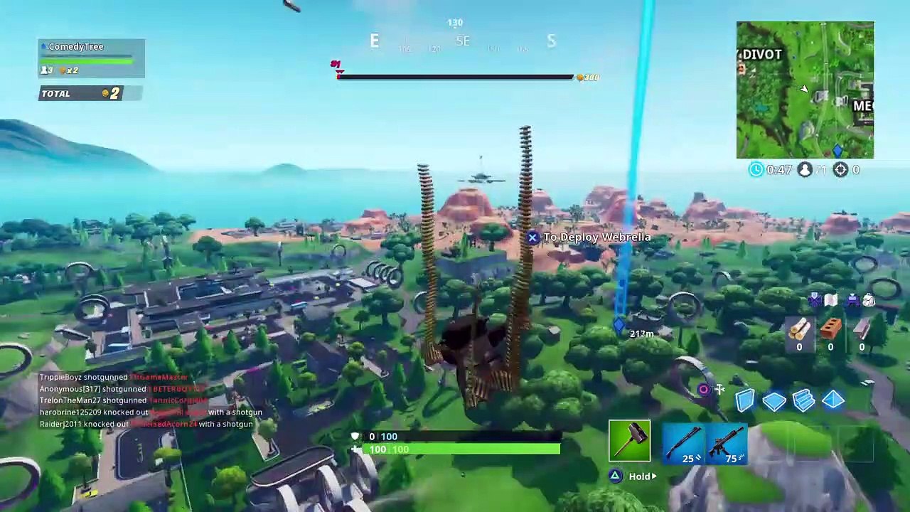 Classic Fortnite: Wining in John Wicks bounty at the last 15 seconds