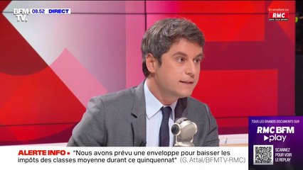 Gabriel Attal sur la taxe sur les rendez-vous médicaux annulés sans prévenir: "Tentons, essayons, expérimentons!"