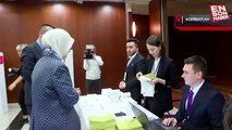 Azerbaycan'daki Türk seçmenler sandık başında