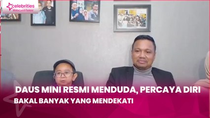 Daus Mini Resmi Menduda, Percaya Diri Bakal Banyak yang Mendekati