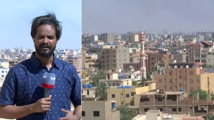 مراسل #العربية: انفجارات وسط العاصمة مع تحليق للمقاتلات الحربية   #الخرطوم #السودان