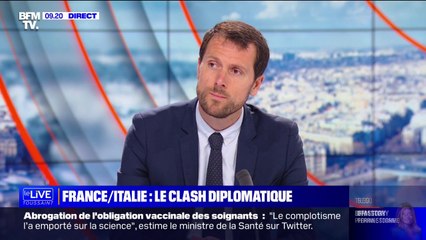 Mathieu Lefèvre, député "Renaissance", sur les propos de Gérald Darmanin sur la politique migratoire italienne: "Il a dit tout haut ce que tout le monde pense tout bas sur la scène européenne"