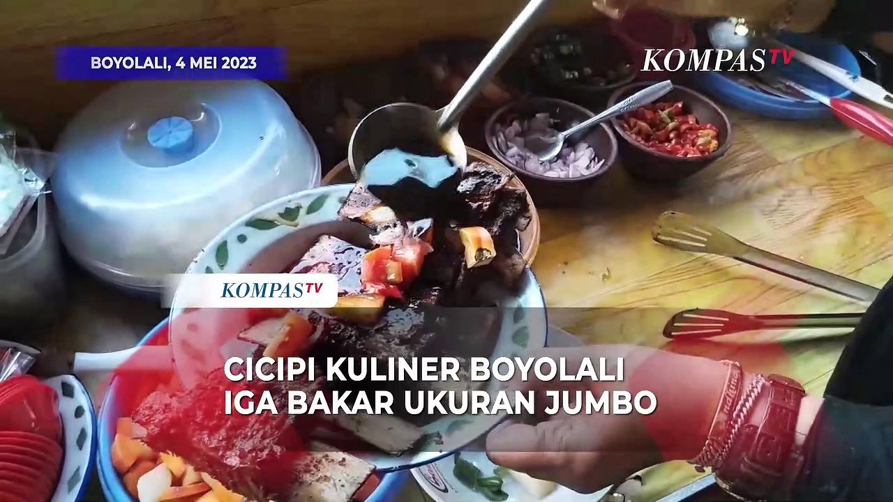 Bikin Ngiler, Cicipi Kuliner Boyolali Iga Bakar Ukuran Jumbo