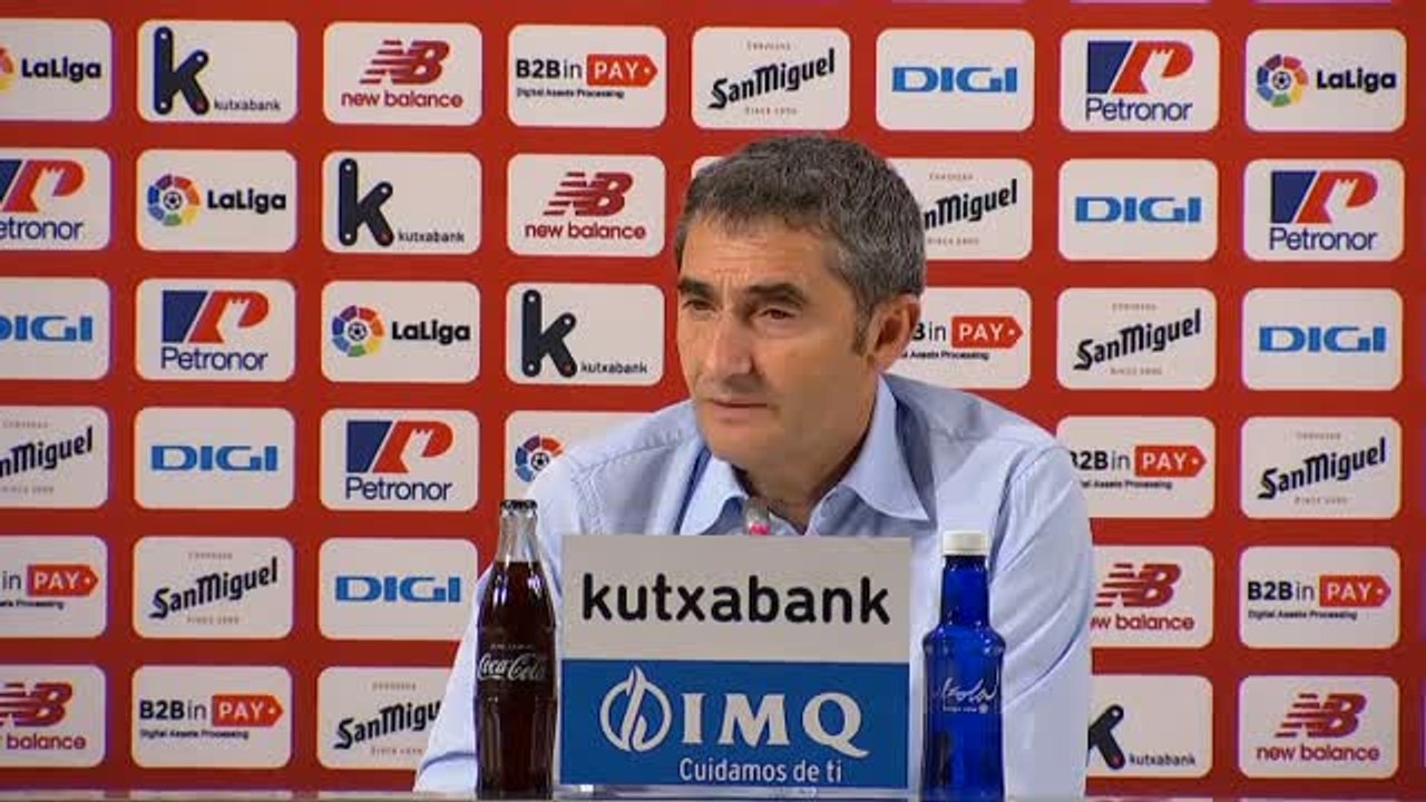 Valverde: "Hemos perdido un partido importantísimo en el que teníamos puestas esperanzas"